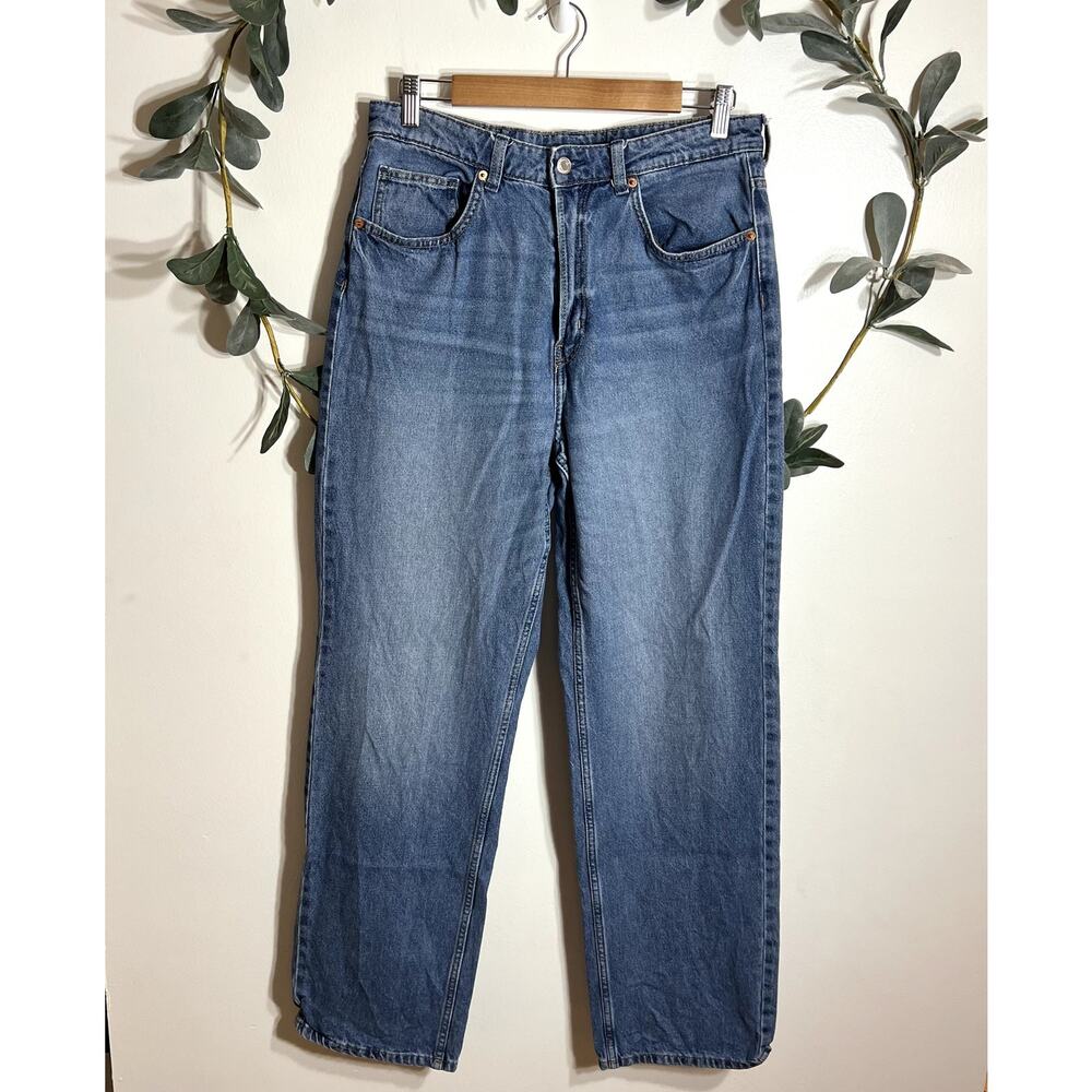 &Denim Wide Leg Jeans